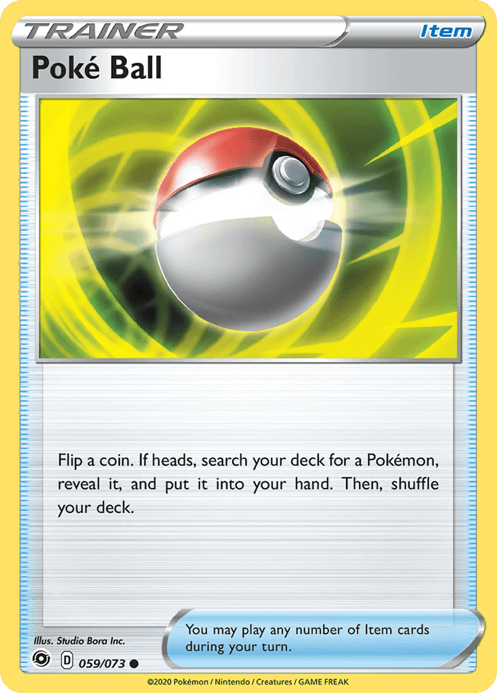 Poke Ball (059/073) [Sword & Shield: Champion's Path] (Online Only)