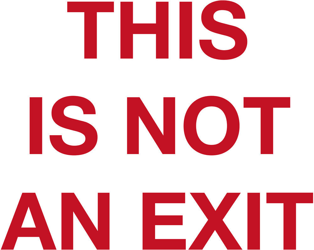 This Is Not An Exit - Translucent Blood Red [Colored Vinyl]