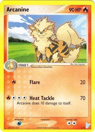 Arcanine (1/12) [EX: Trainer Kit 2 - Minun] (Online Only)