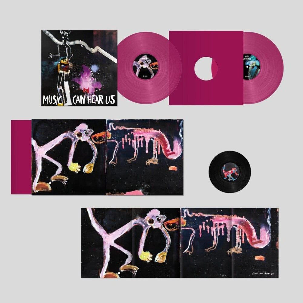 Music Can Hear Us - Magenta (Bonv) [Colored Vinyl] [Limited Edition]