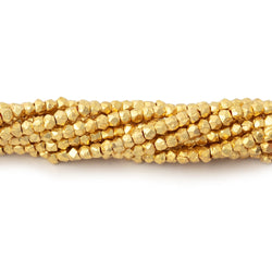 2.5mm Hand Cut Faceted Nugget Beads (ONLINE ORDER ONLY)