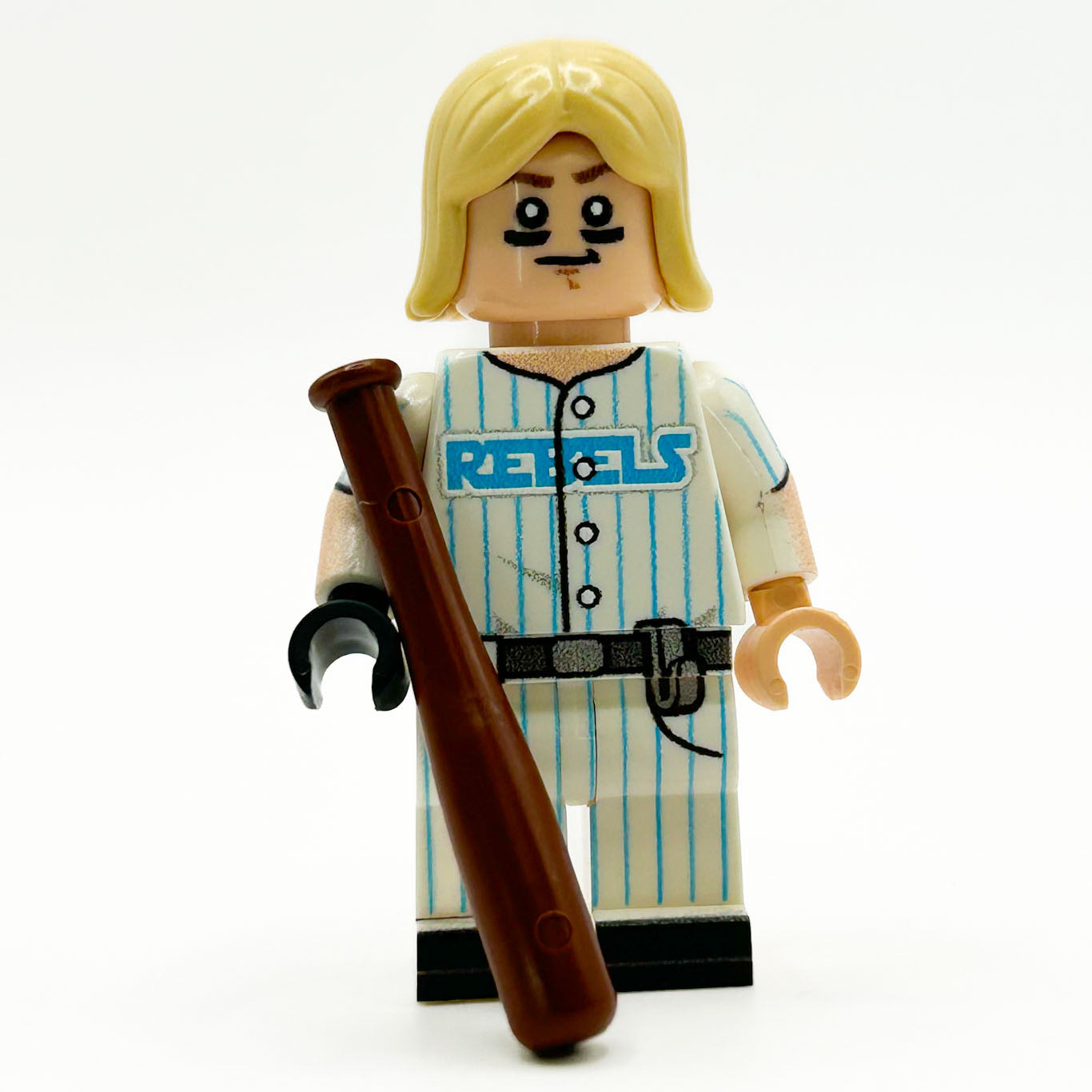 B3 Customs® May 4th Exclusive Baseball Luke Skywalker Minifig made using LEGO parts (Online Order Only)