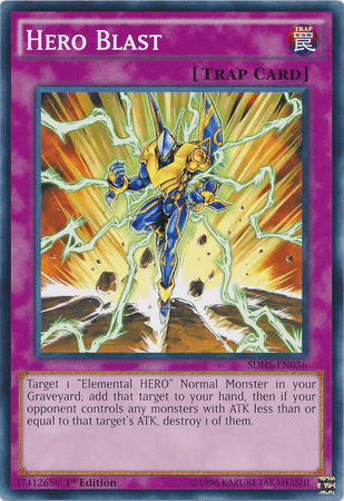 Hero Blast [SDHS-EN036] Common (ONLINE ORDER ONLY)