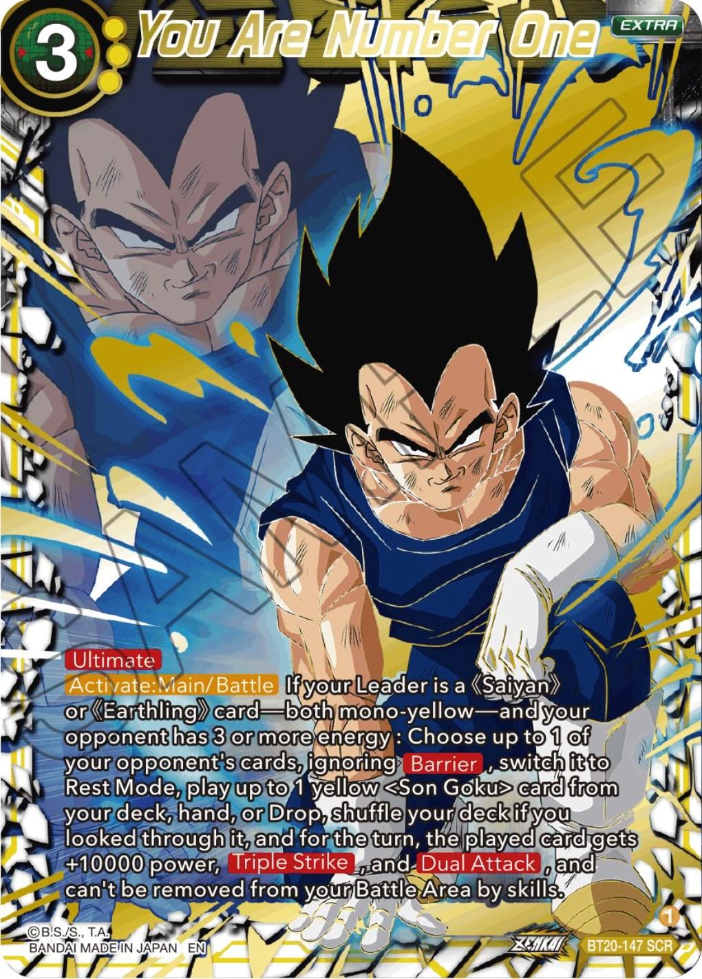 You Are Number One (BT20-147) [Power Absorbed] (ONLINE ORDER ONLY)
