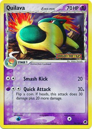 Quilava (36/101) (Delta Species) (Stamped) [EX: Dragon Frontiers] (Online Only)
