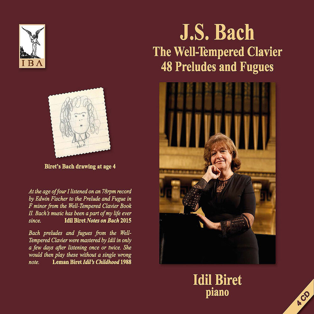 J.S. Bach: The Well-Tempered Klavier - 48 Preludes [CD]