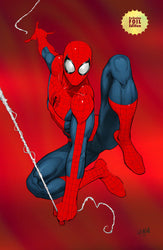 [Foil] Amazing Spider-Man #51 Unknown Comics David Nakayama Exclusive  Virgin Color Bleed Var (06/05/2024) (ONLINE ORDER ONLY)