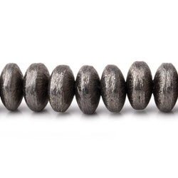 8mm Brushed Puffy Disc Beads (ONLINE ORDER ONLY)