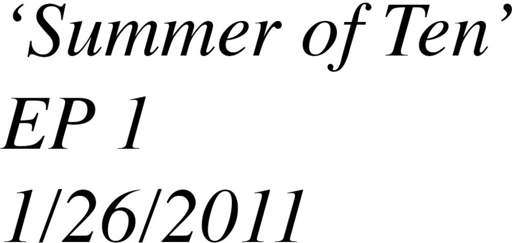 Summer Of Ten + Je T'aime [Colored Vinyl]
