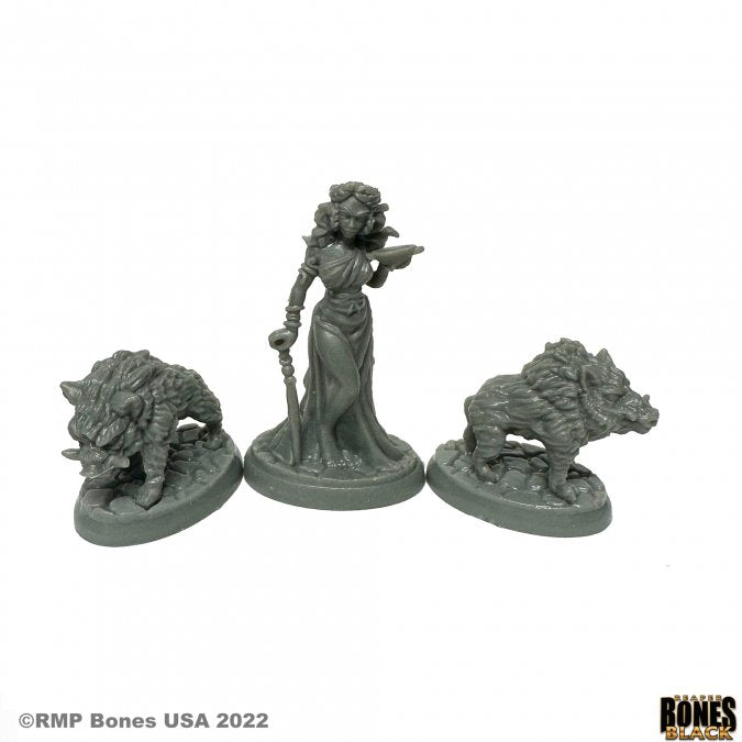 Reaper Bones Black: Circe and Pigs (ONLINE ORDER ONLY)