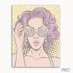 Pop art Girl (ONLINE ORDER ONLY)