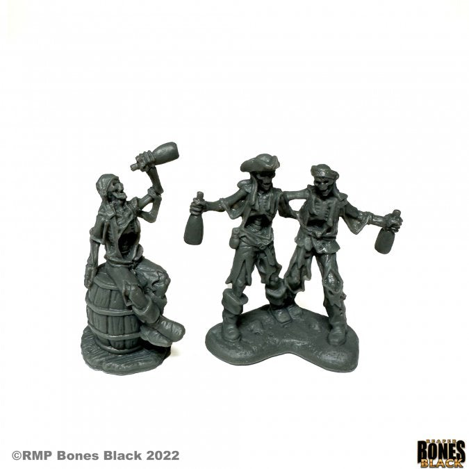 Reaper Bones Black: Skeletal Rum Runners (2) (ONLINE ORDER ONLY)