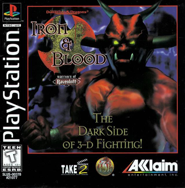 Advanced Dungeons and Dragons Iron & Blood (Playstation) (ONLINE ORDER ONLY)