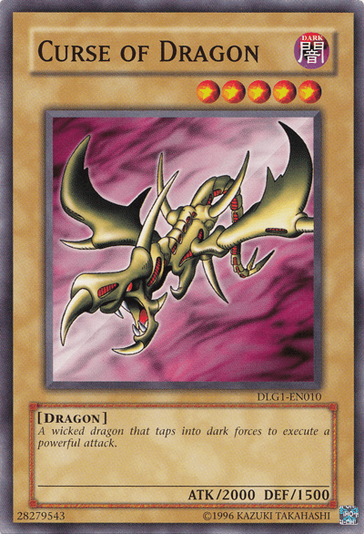 Curse of Dragon [DLG1-EN010] Common (ONLINE ORDER ONLY)