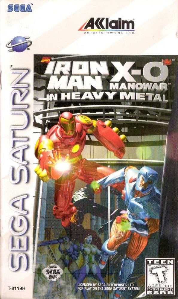 Iron Man / XO Manowar in Heavy Metal (Sega Saturn) (ONLINE ORDER ONLY)