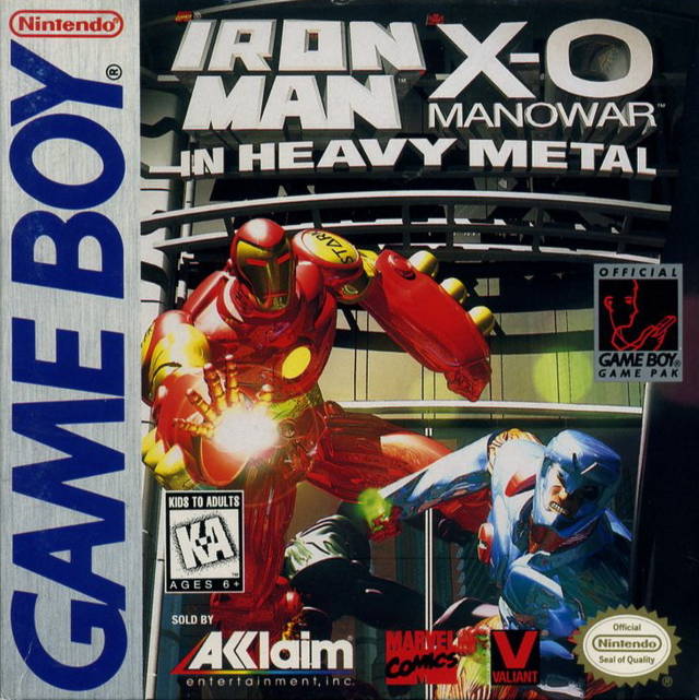 Iron Man / X-O Manowar in Heavy Metal (Gameboy) (ONLINE ORDER ONLY)