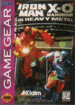 Iron Man XO Manowar in Heavy Metal (Sega Game Gear) (ONLINE ORDER ONLY)