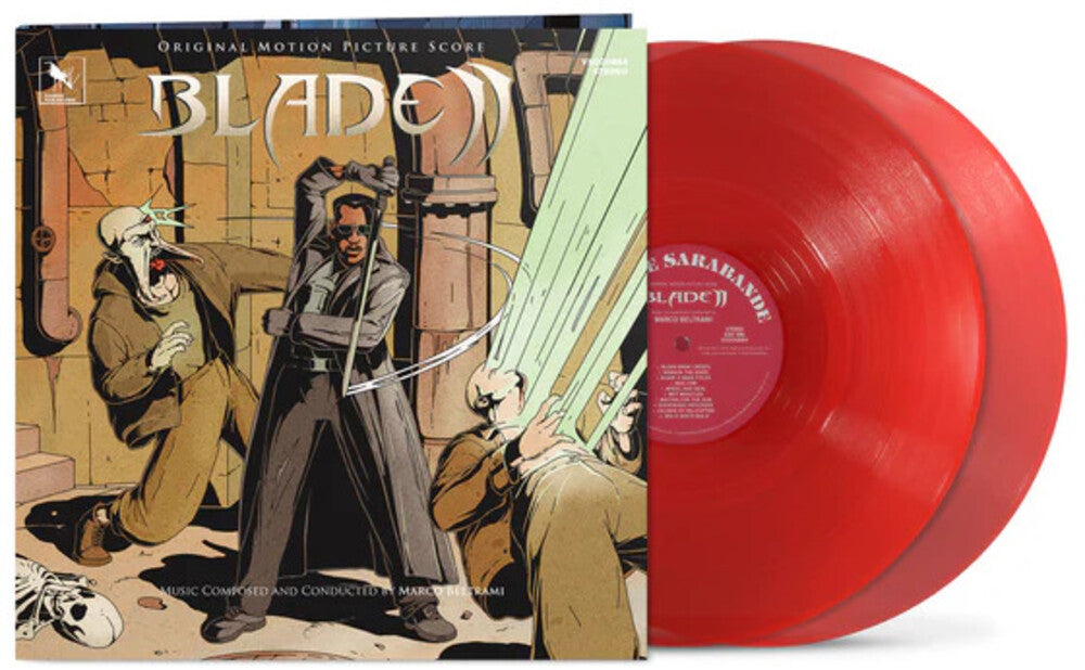 Blade II (Original Soundtrack) - Deluxe Translucent Ruby Colored Vinyl [LP]