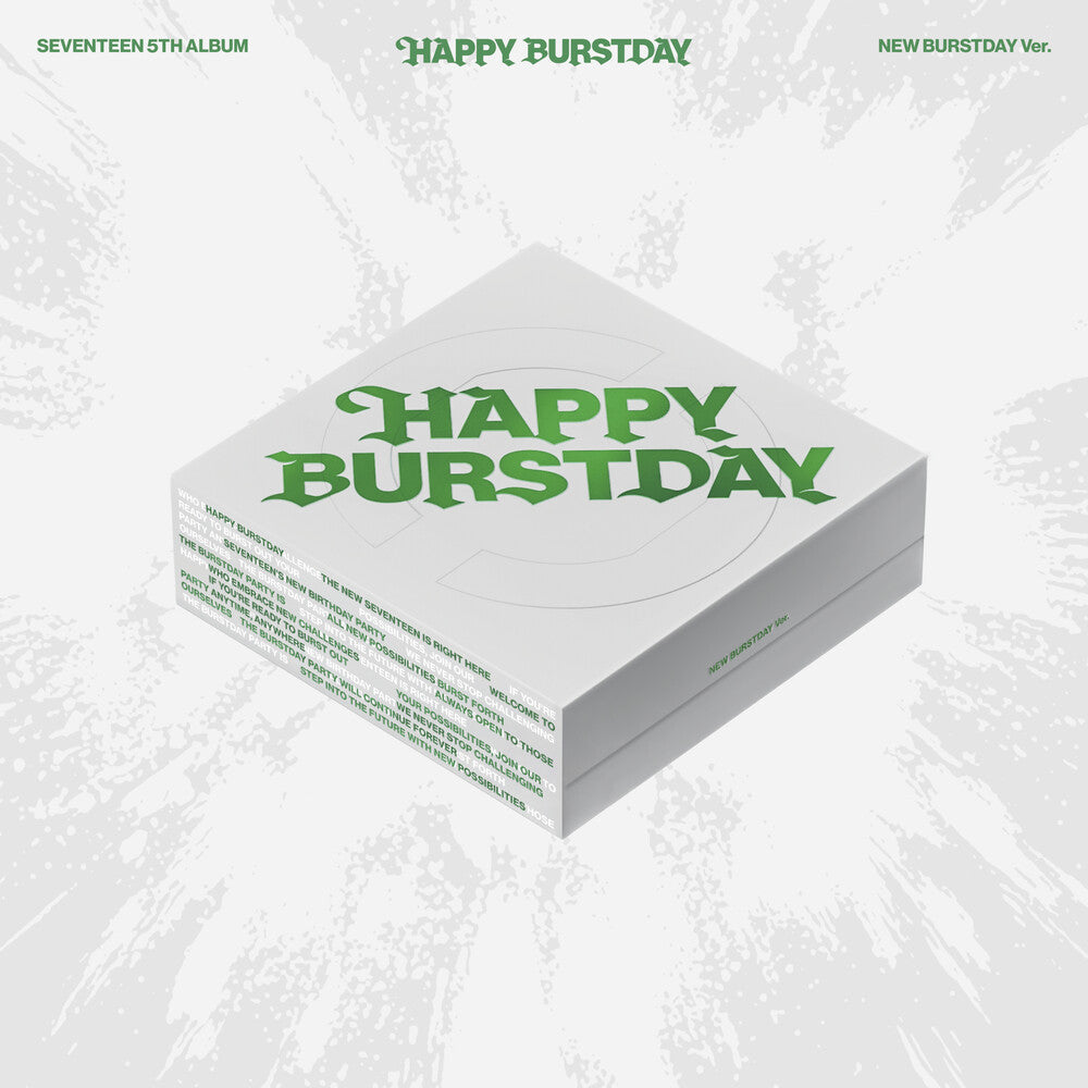 Seventeen 5th Album 'happy Burstday' (W/Book) [CD]