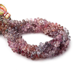 4x3-5x3mm Multi Color Spinel faceted tear drop Beads 8 inch 99 pieces AA (ONLINE ORDER ONLY)