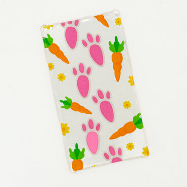 Easter Carrots 4x6 Glass Window made using LEGO part  - B3 Customs (Online Order Only)