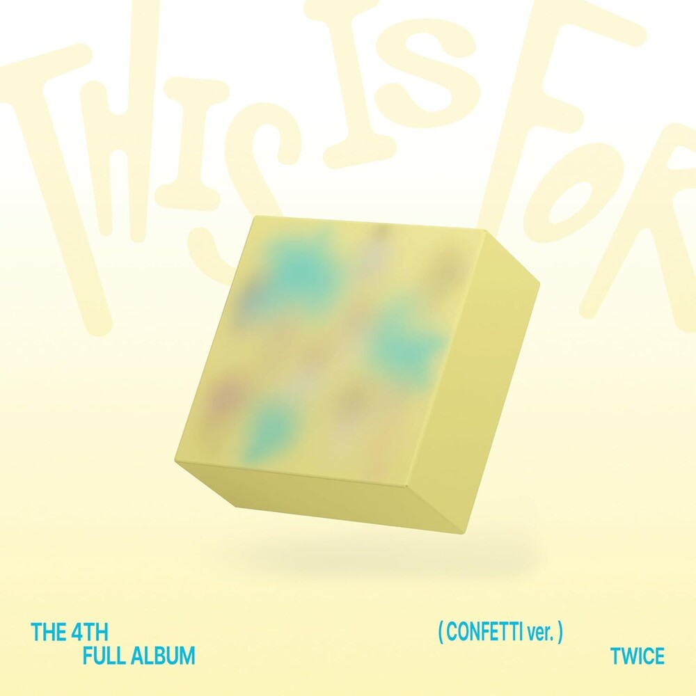 This Is For [Confetti Ver.] (W/Book) (Key) (Post)