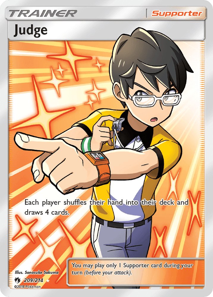 Judge (209/214) [Sun & Moon: Lost Thunder] (Online Only)