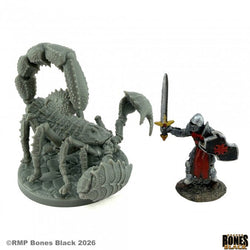 Reaper Bones Black: Monstrous Scorpion (Large) (ONLINE ORDER ONLY)