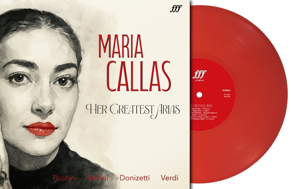 Maria Callas: The Greatest Hits - Red Vinyl [Clear Vinyl]