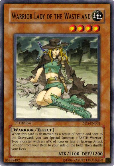 Warrior Lady of the Wasteland [SD5-EN002] Common (ONLINE ORDER ONLY)