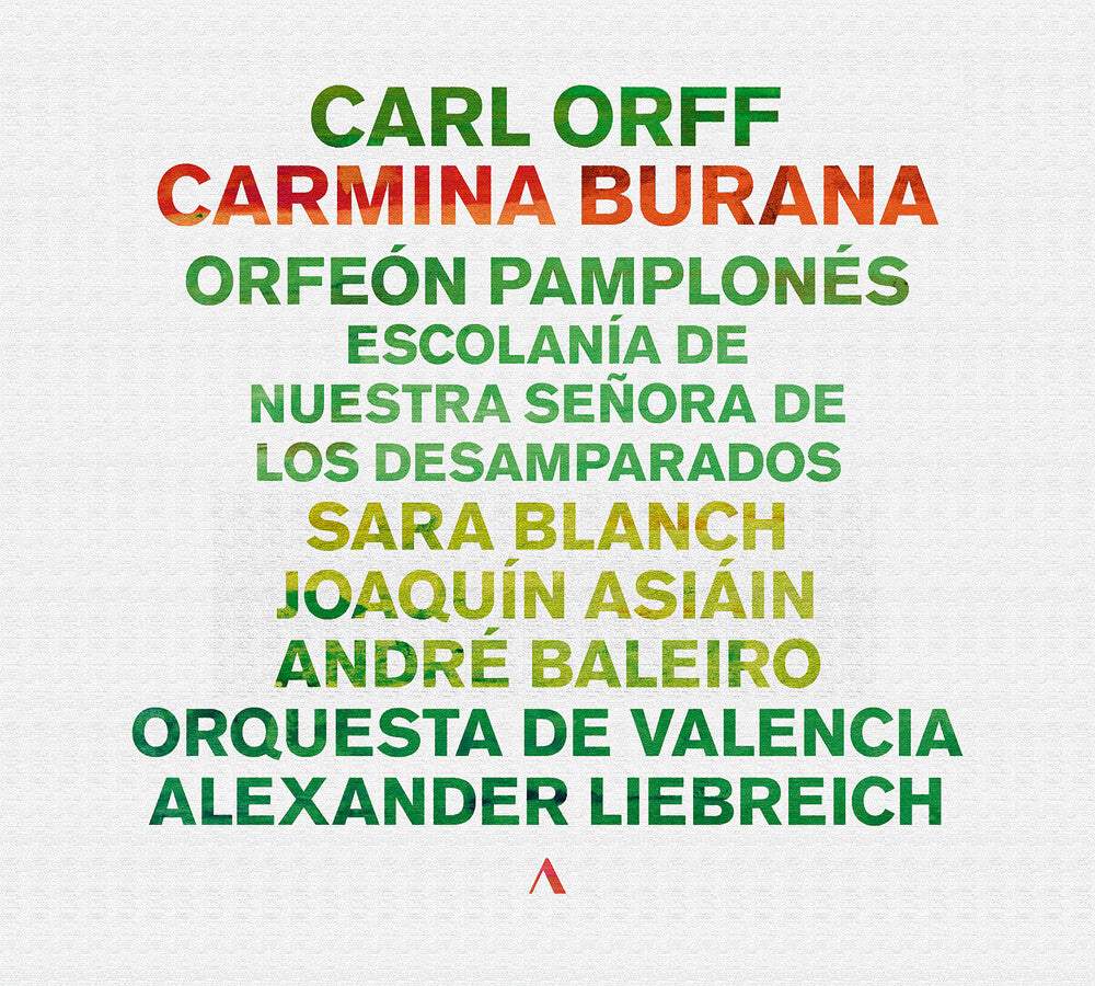 Carl Orff: Carmina Burana [CD]