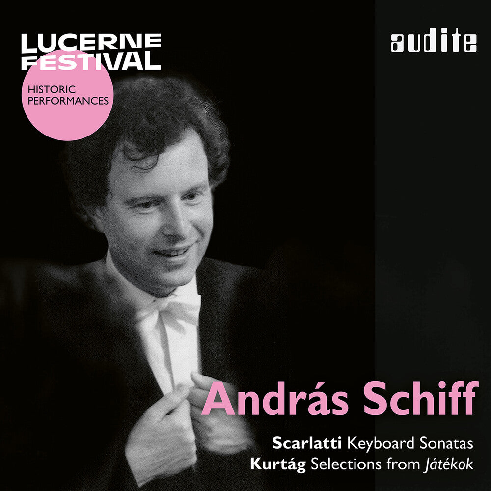 Andras Schiff Plays Scarlatti & Kurtag - Lucerne [CD]