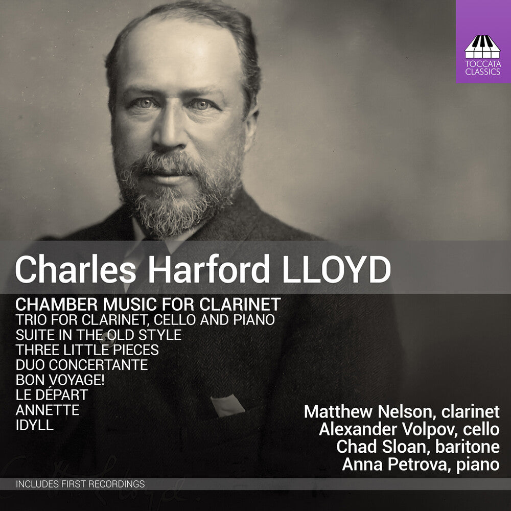 Charles Harford Lloyd: Chamber Music For Clarinet [CD]