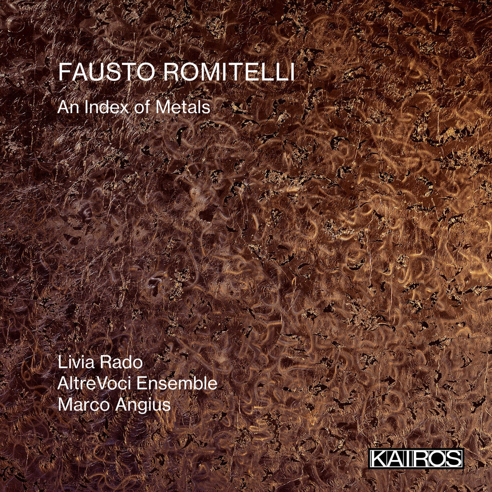 Fausto Romitelli: An Index Of Metals [CD]
