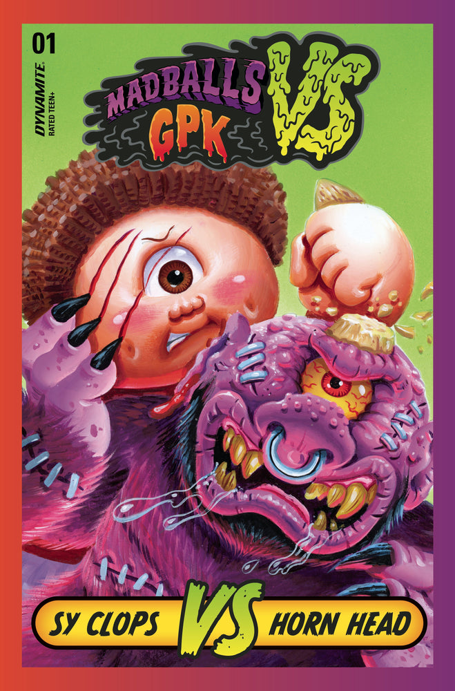 Madballs Vs Garbage Pail Kids #1 C Trading Card Variant (07/20/2022) Dynamite (ONLINE ORDER ONLY)
