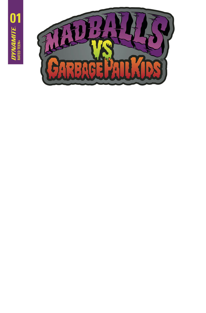 Madballs Vs Garbage Pail Kids #1 D Blank Authentix Variant (07/20/2022) Dynamite (ONLINE ORDER ONLY)
