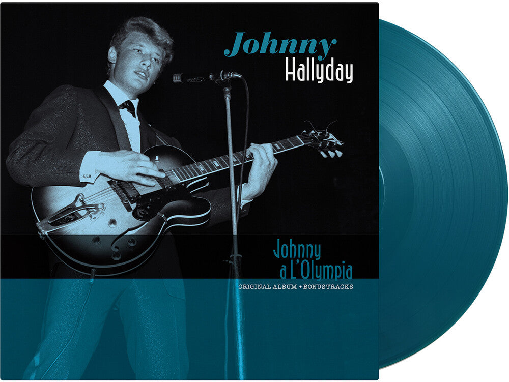 Johnny A L'olympia - Aquamarine Vinyl (Aqu) [Colored Vinyl]