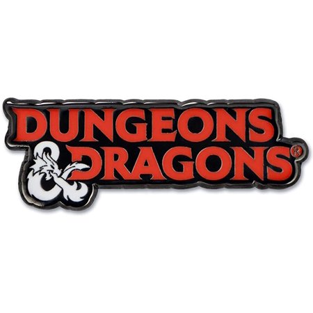 Dungeons & Dragons: Logo Enamel Pin (ONLINE ORDER ONLY)