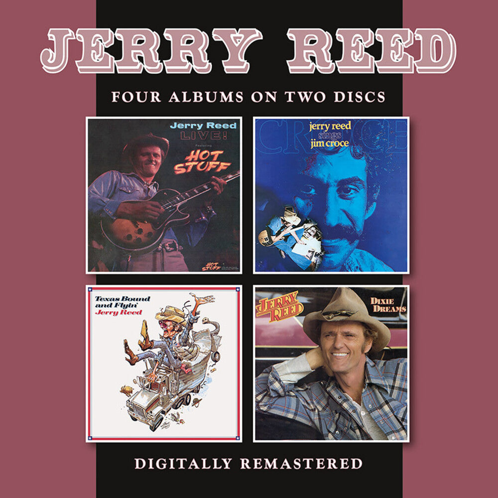 Jerry Reed Live / Sings Jim Croce / Texas Bound & [CD]