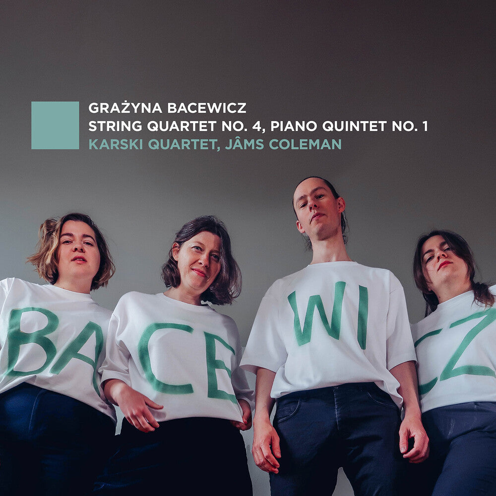 Bacewicz: Str Qrt No. 4 Pno Qnt No. 1 [CD]