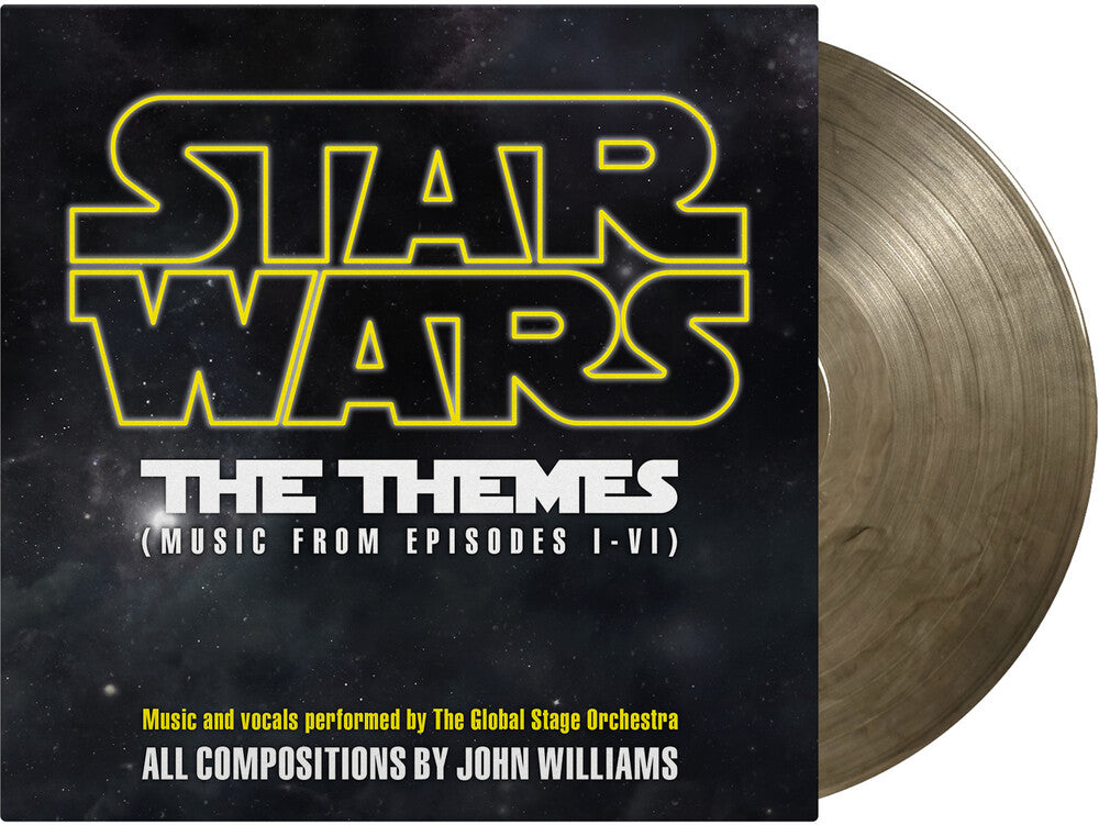 Star Wars: The Themes - Crystal Clear & Black [LP] (ONLINE ORDER ONLY)