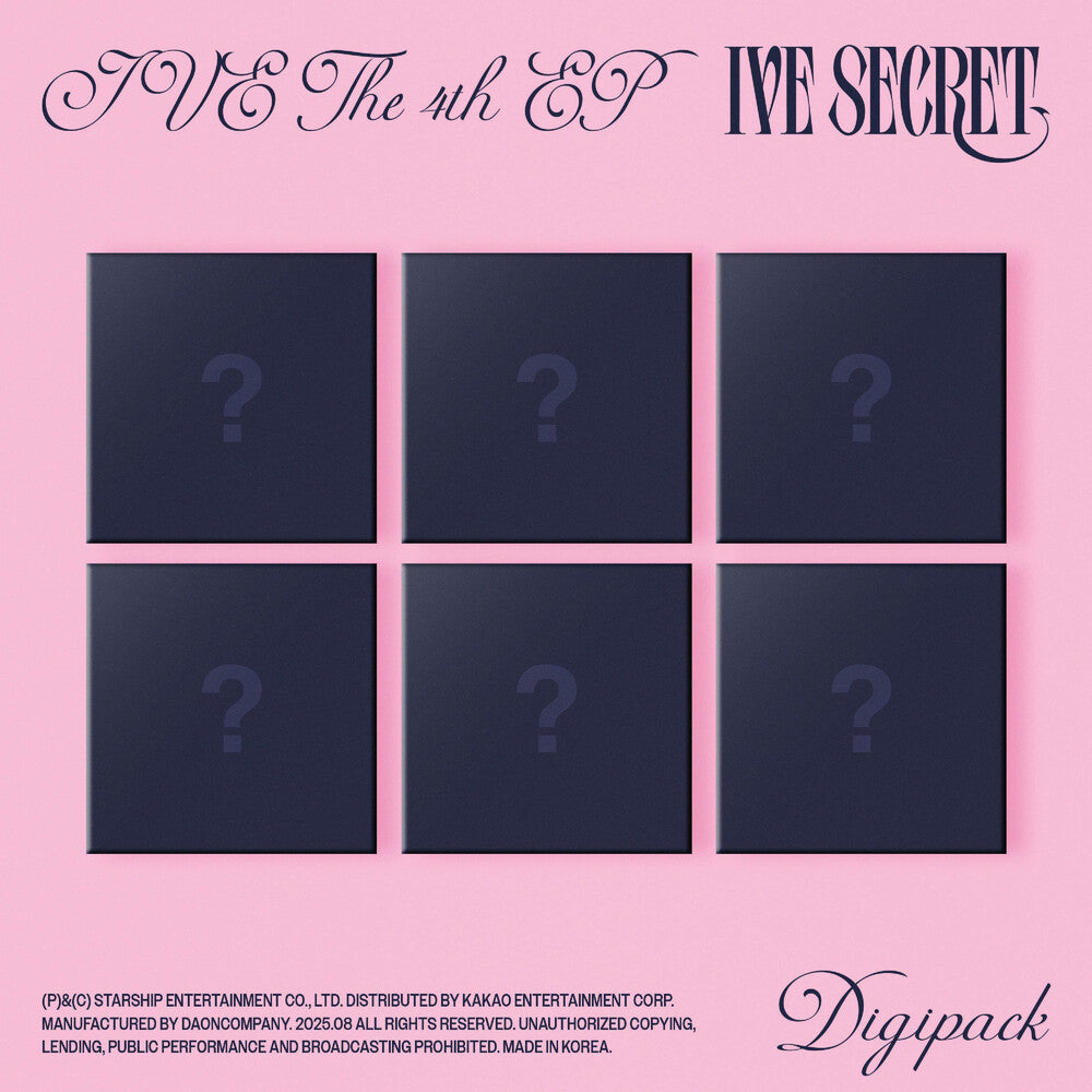 IVE THE 4TH EP IVE SECRET [Digipack]