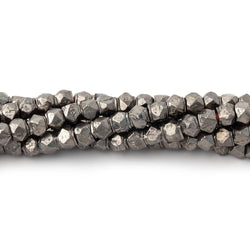 3.5mm Hand Cut Faceted Nugget Beads 8 inch 57 pieces (ONLINE ORDER ONLY)