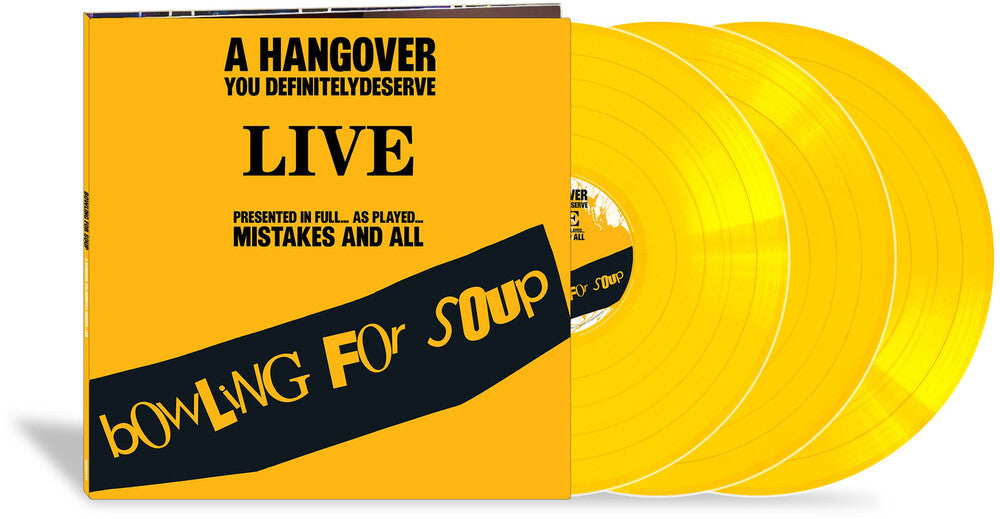 Hangover You Definitely Deserve (Live) [Colored Vinyl]