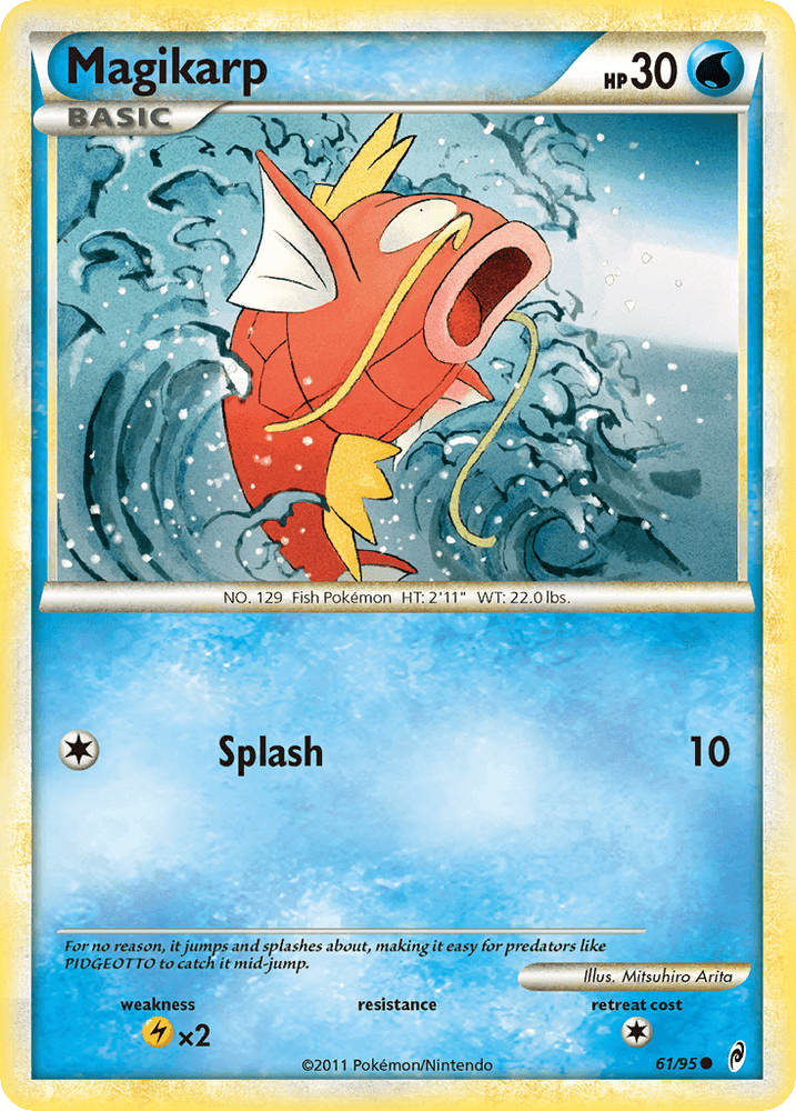 Magikarp (61/95) [HeartGold & SoulSilver: Call of Legends] (Online Only)