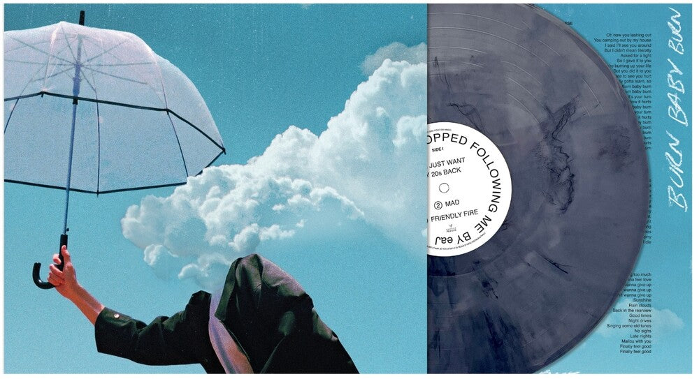 When The Rain Stopped Following Me (Blue) [Colored Vinyl]