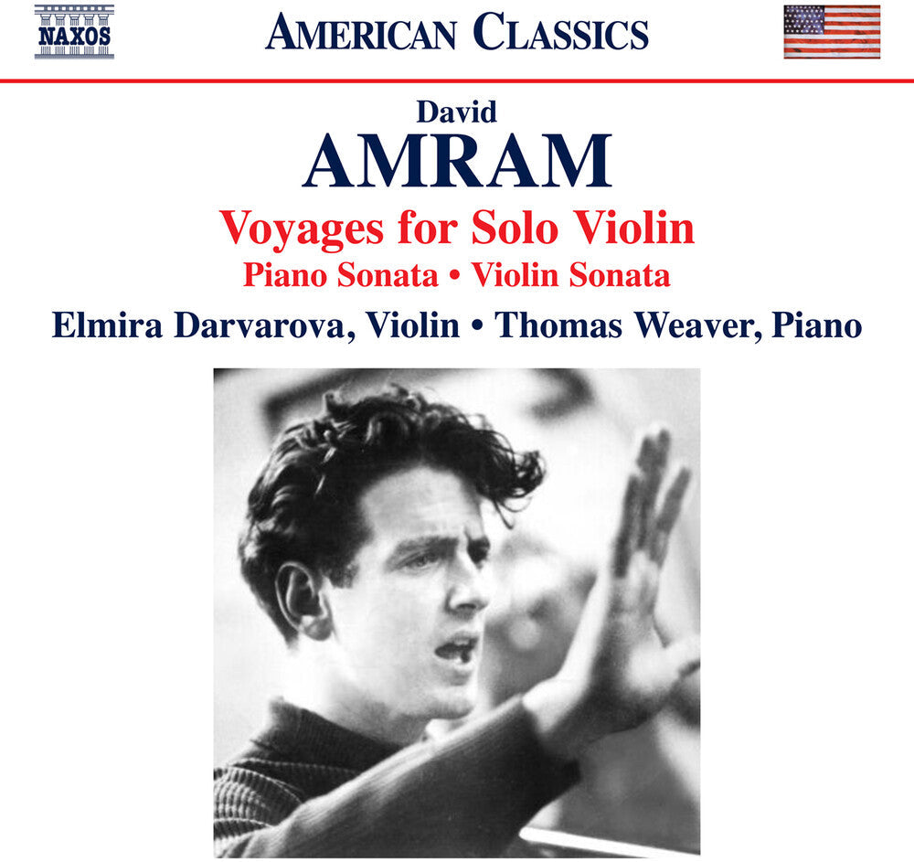 Amram: Voyages For Solo Violin: Pno Sonata: Vn [CD]