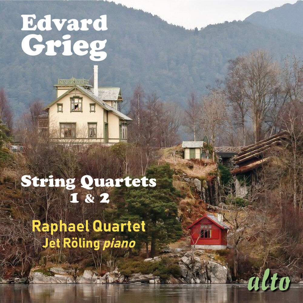 Edvard Grieg: String Quartets Nos. 1 & 2 [CD]