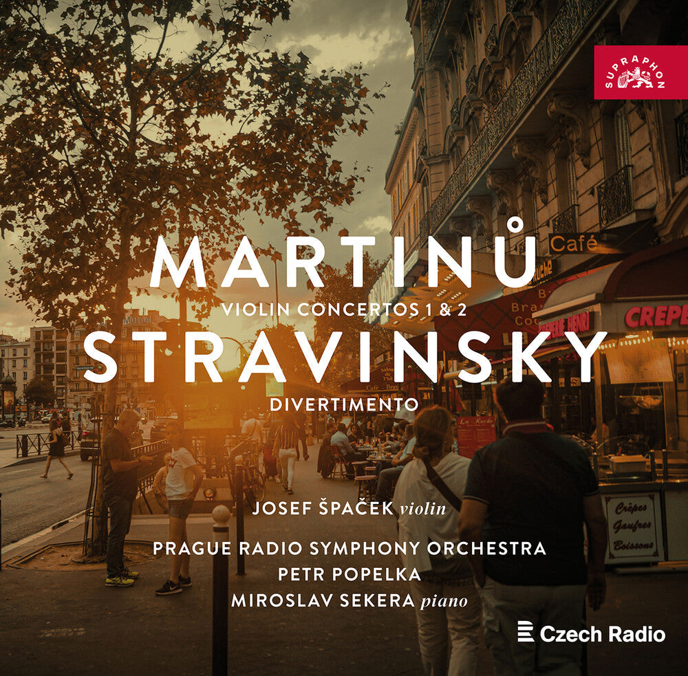 Bohuslav Martinu: Violin Concertos: Stravinsky: [CD]