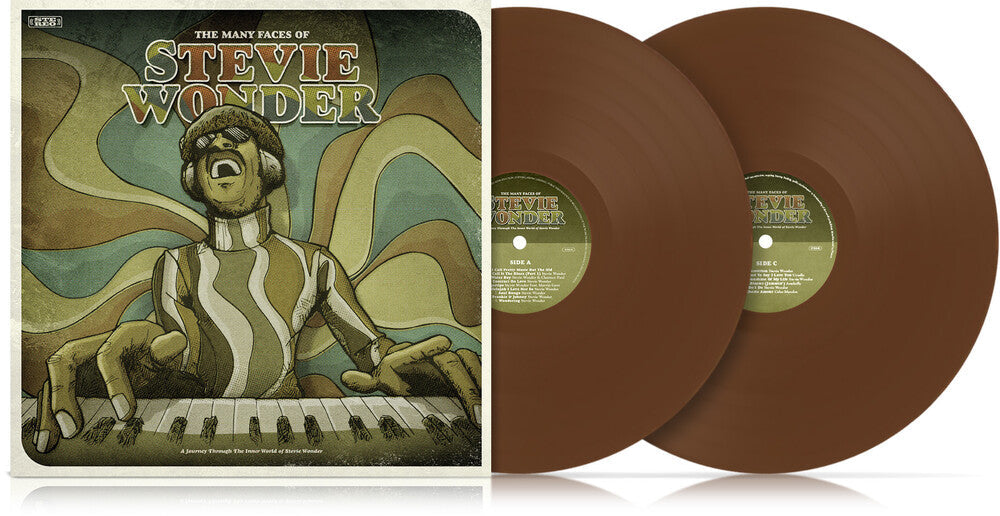 Many Faces Of Stevie Wonder / Various - Brown [LP]
